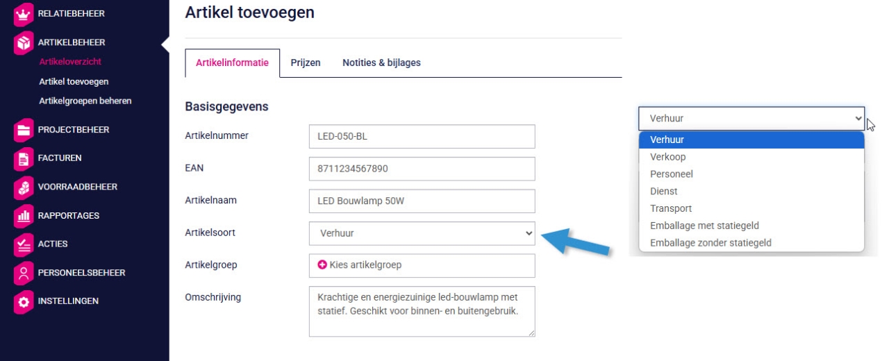 SAM - Artikelprijzen invoeren SAM - Artikelprijzen invoeren